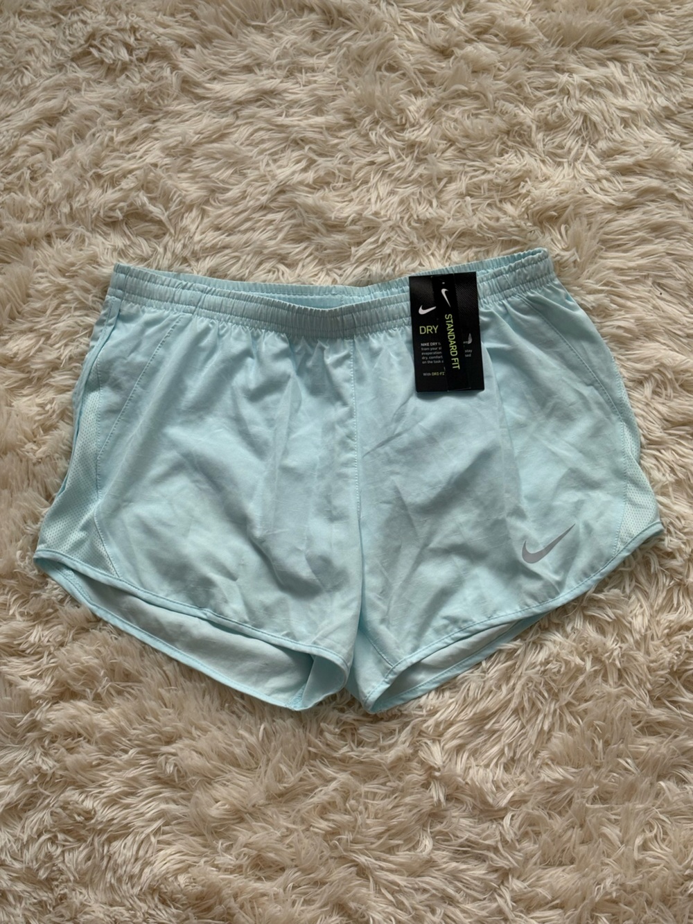 3/$20 Nike Women's Light Blue Dri-FIT Athletic Shorts
